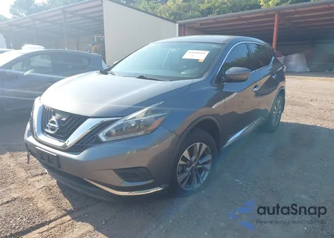 2018 Nissan Murano S из США, поврежденный, VIN 5N1AZ2MH8JN203367